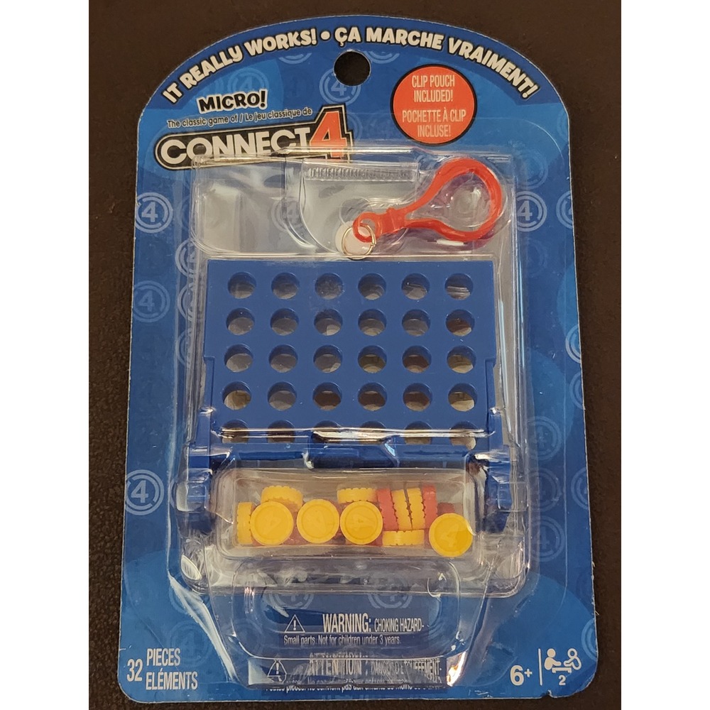 Hasbro Micro Games Lot Connect 4 Guess Who Hungry Hippos Operation Tara Toy NEW